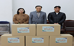 포천사랑봉사단 포천시 이동면 노곡리 이재민 복구 지원 후원 물품 전달 사진